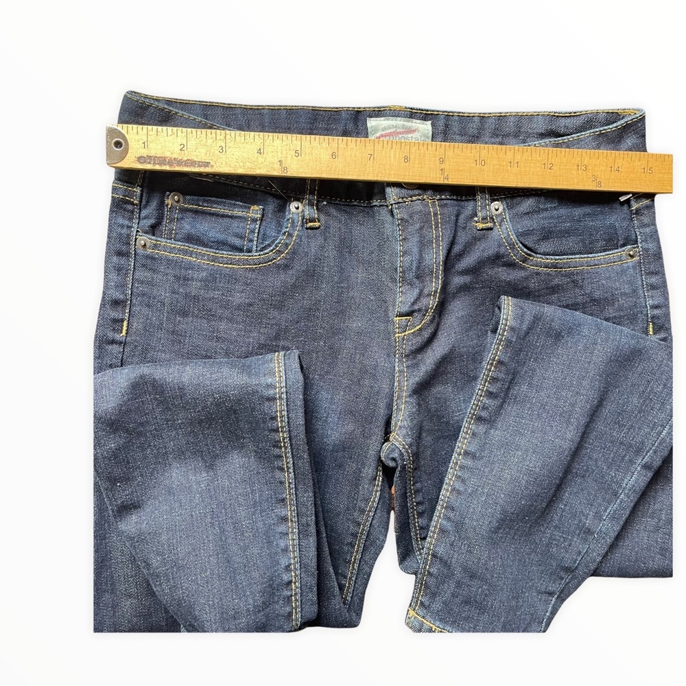 Aeropostale Skinny Blue Jeans Size 7/8 - Picture 13 of 16